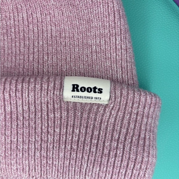 Roots Cozy Knit Toque Pastel Pink Mix‎ Bennie O/S - Picture 3 of 7